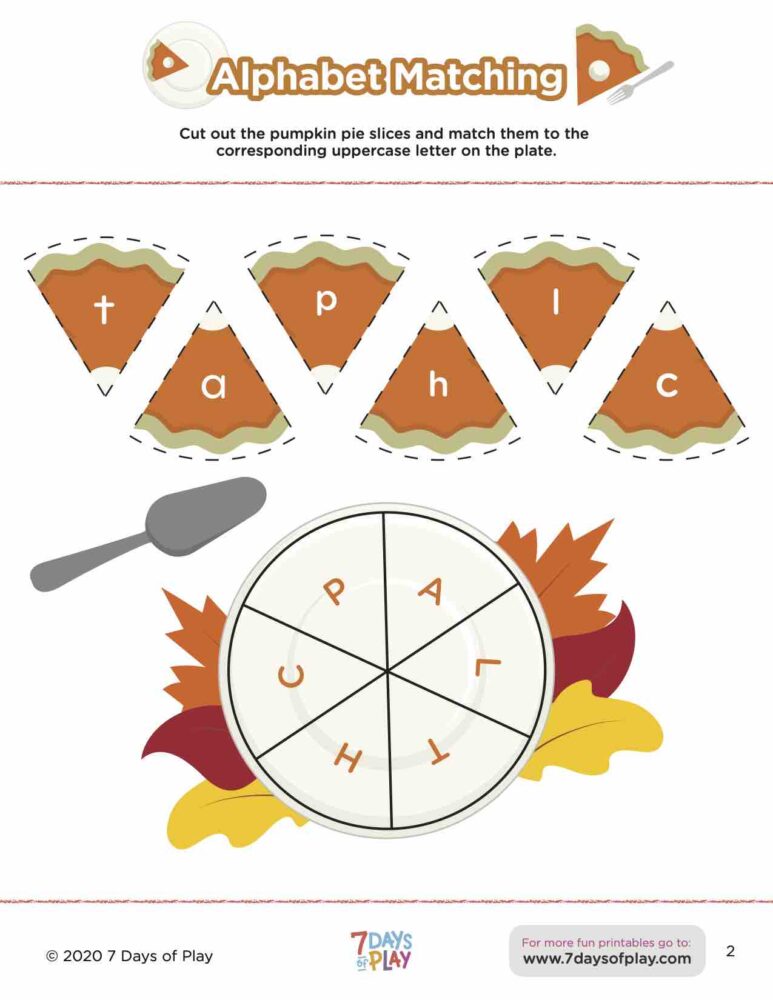 15+ Thanksgiving Activities - 7 Days of Play