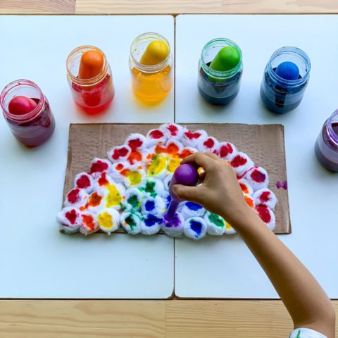 Colorful Rainbow Craft - 7 Days of Play