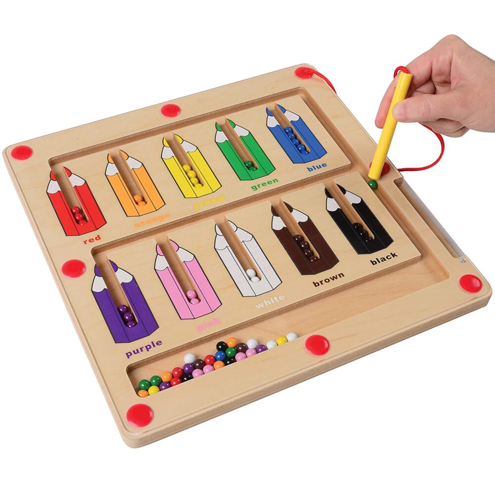color sorting magnetic game