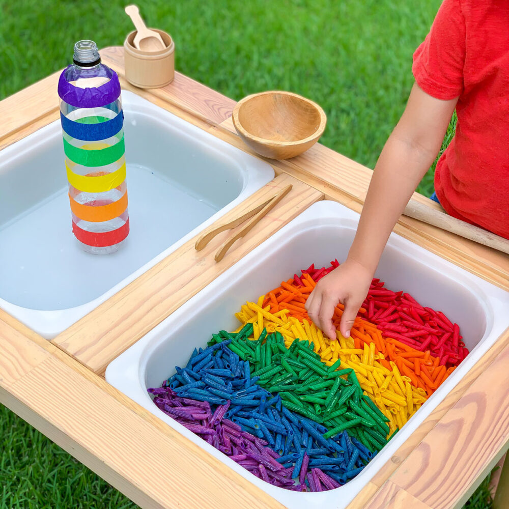 Fine Motor Skills Development Fill Up The Bottle 7 Days Of Play