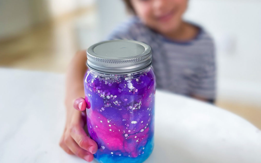 Galaxy in a Jar – Space Science Project for Kids