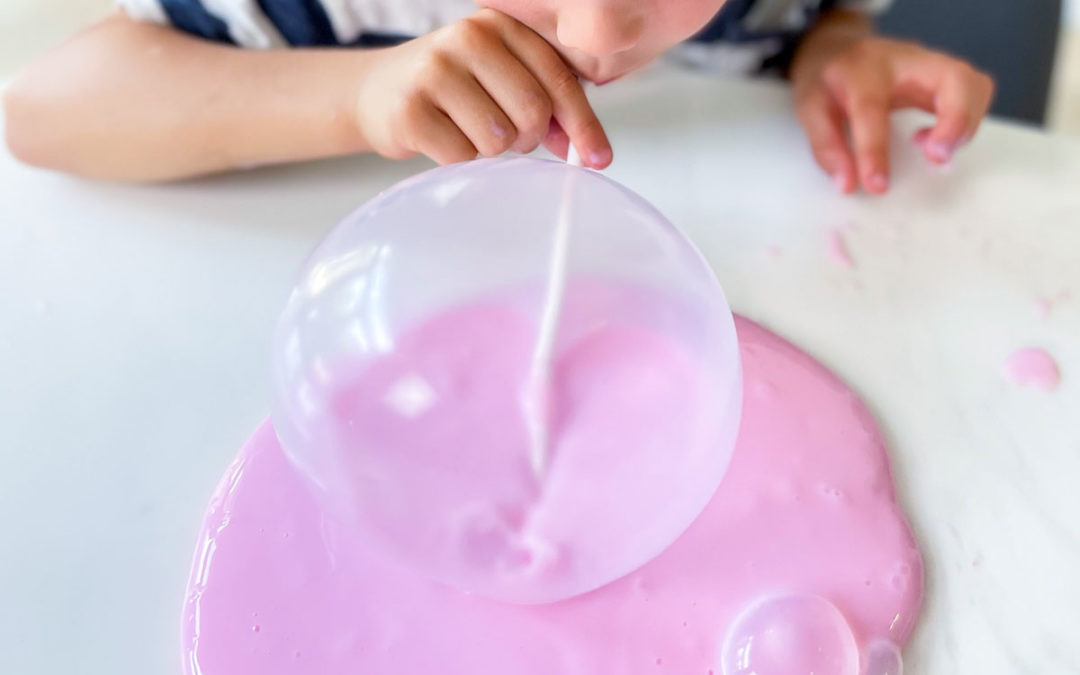 Bubble Slime – How to Make Slime That Pops!