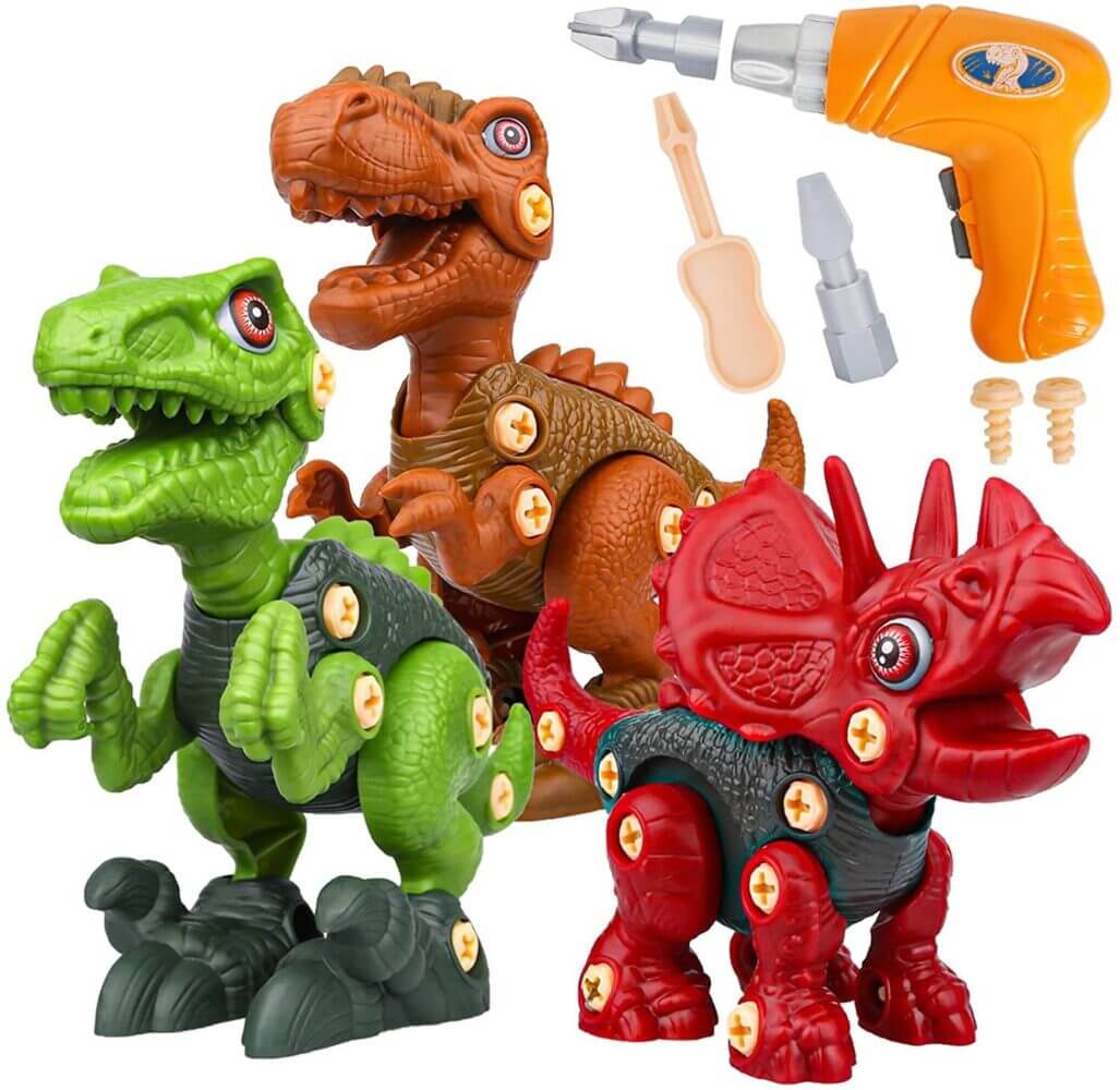 dinosaur building engineering toy