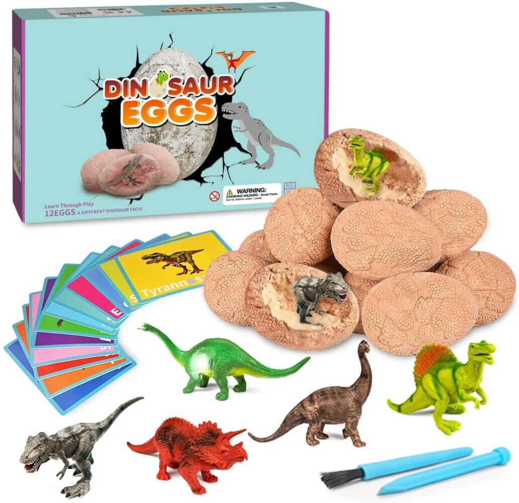 dinosaur dig game fossil gift archaelogy science stem