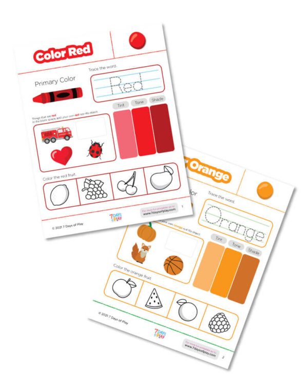 learn and teach colors with this free printable worksheet for kids printable