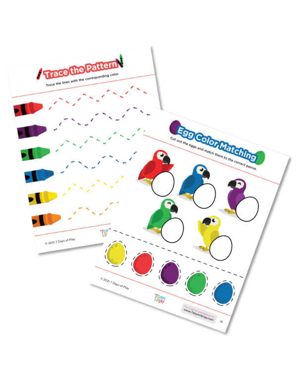 learn and teach colors with this free printable worksheet for kids printable