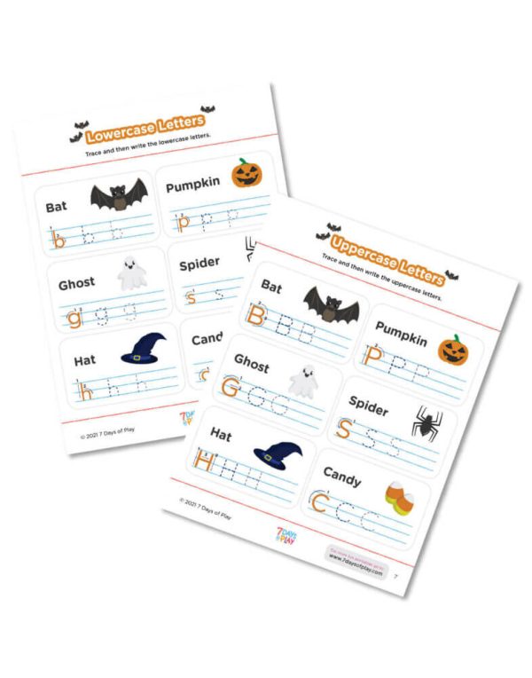 halloween worksheets printable early childhood education skills