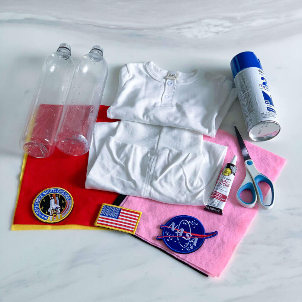 diy astronaut costume materials