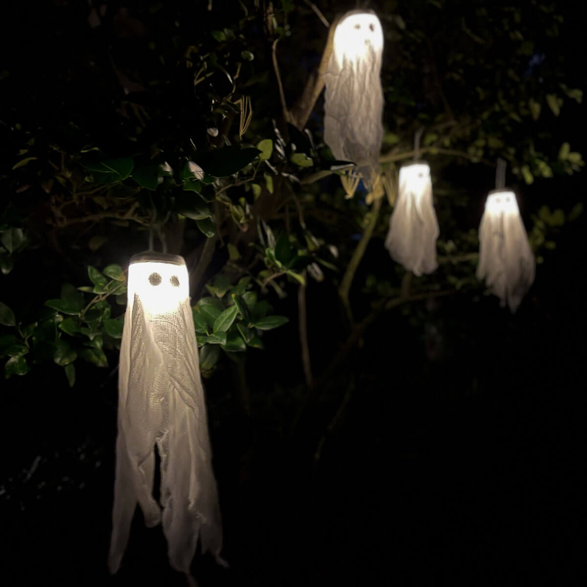 diy ghost decorations for halloween