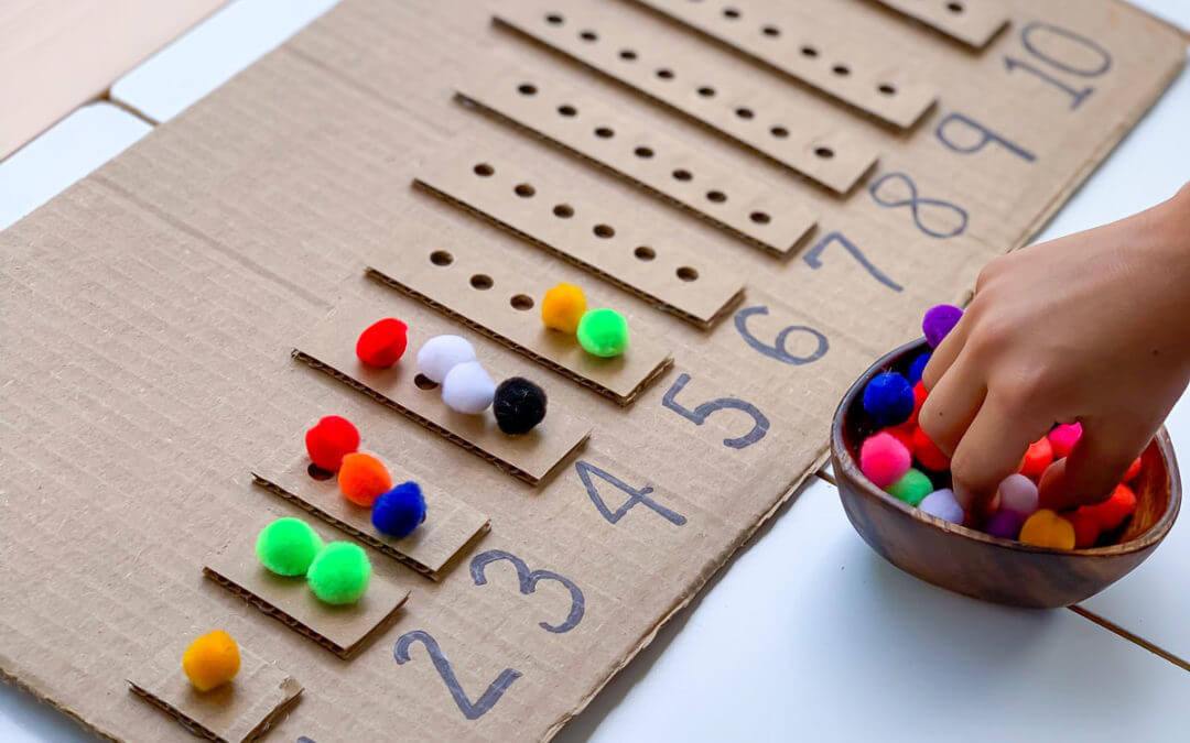 Counting Activity – How to Make a DIY Number Board