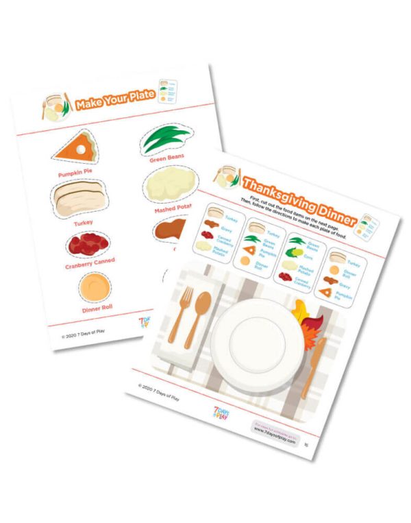 thanksgiving printable activities worksheets