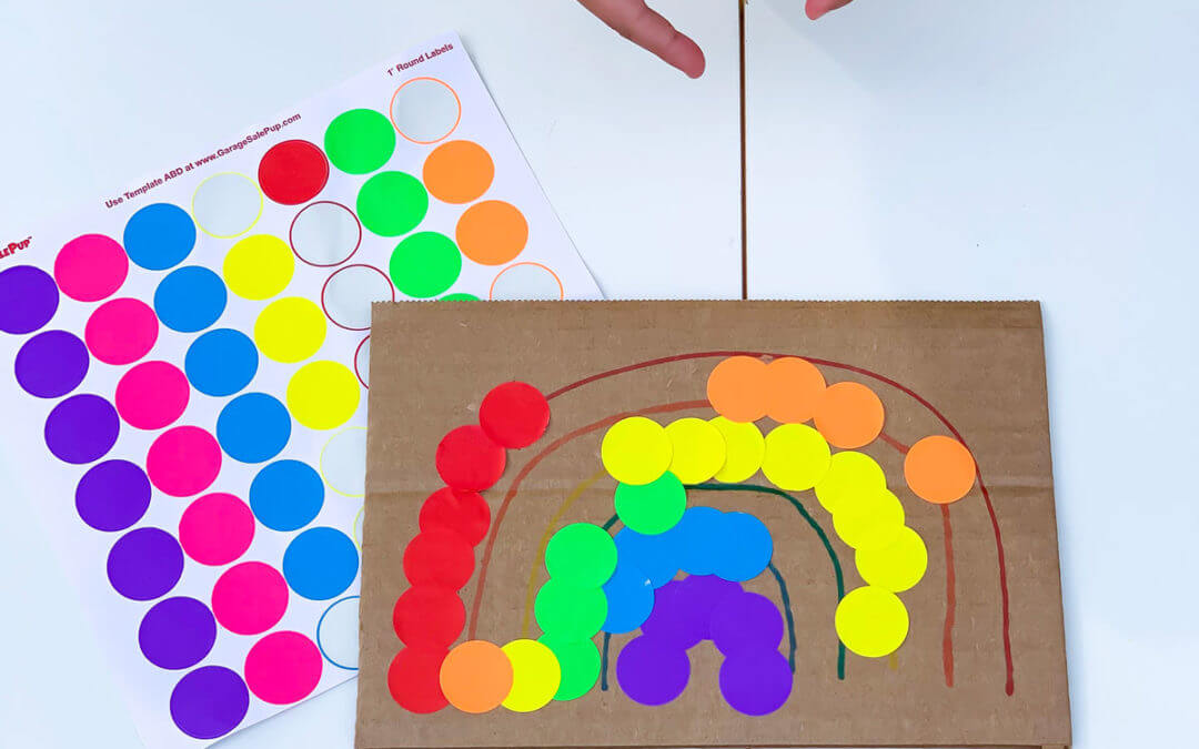 Rainbow Activity – Easy Set Up for Learning Colors