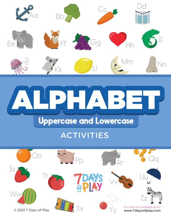 Printable Alphabet Worksheets Exploring Uppercase and Lowercase Letters