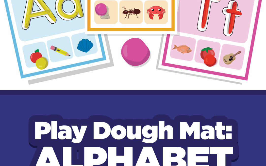 Play Dough Mats: Alphabet – Printable