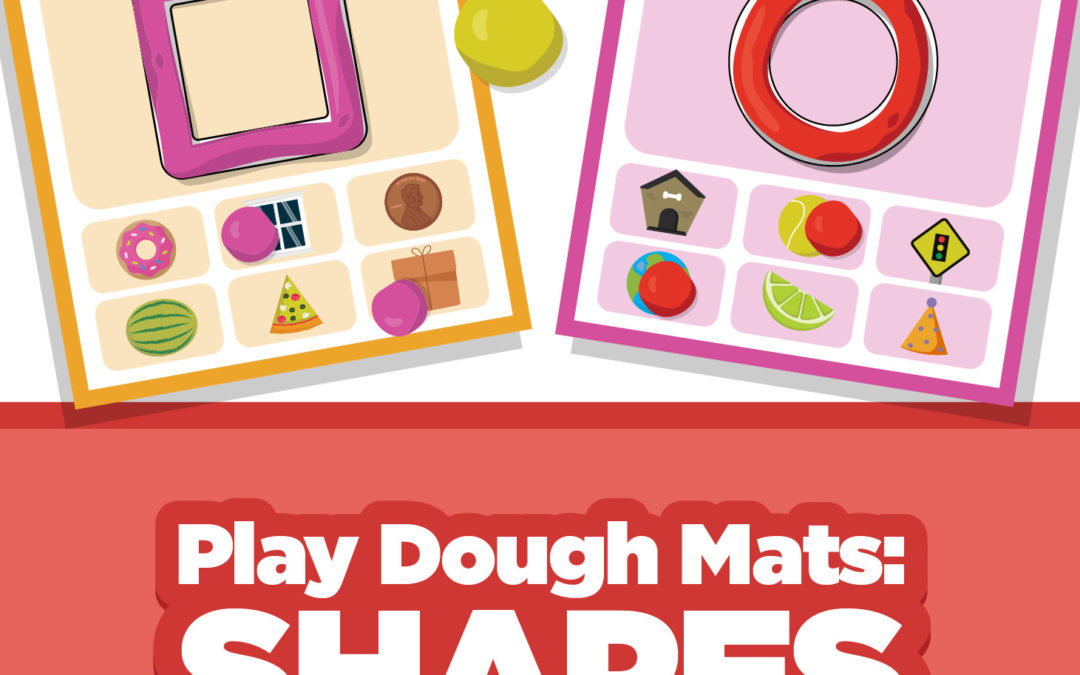 Play Dough Mats: Shapes – Printable