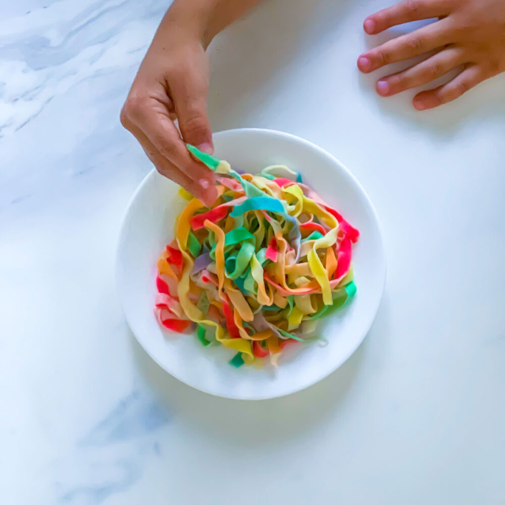rainbow pasta recipe