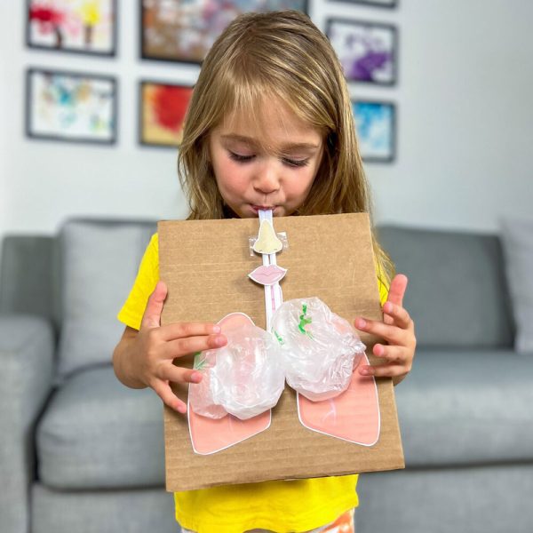 This free printable activity is a fun way to learn all about how the lungs work!