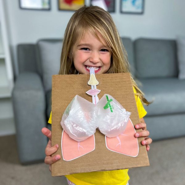 This free printable activity is a fun way to learn all about how the lungs work!