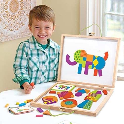 pattern building toy puzzle
