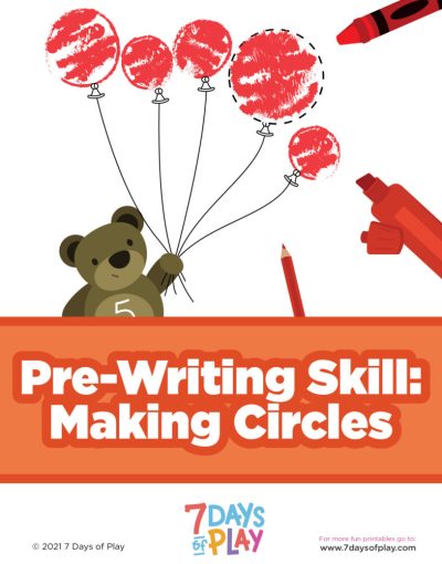 Pre-Writing Skill: Making Circles