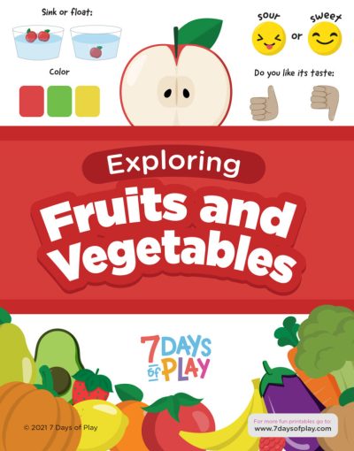 Exploring fruits and vegetables