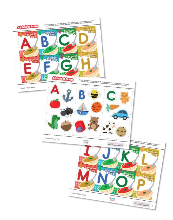 Alphabet Soup - Fun Activity for Kids