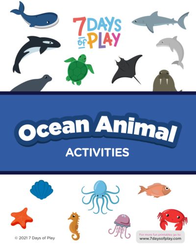 Ocean Animal Activities - Printable for Kids