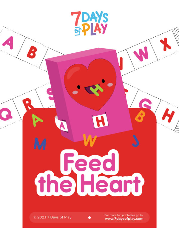 Feed the Heart - Printable for Kids