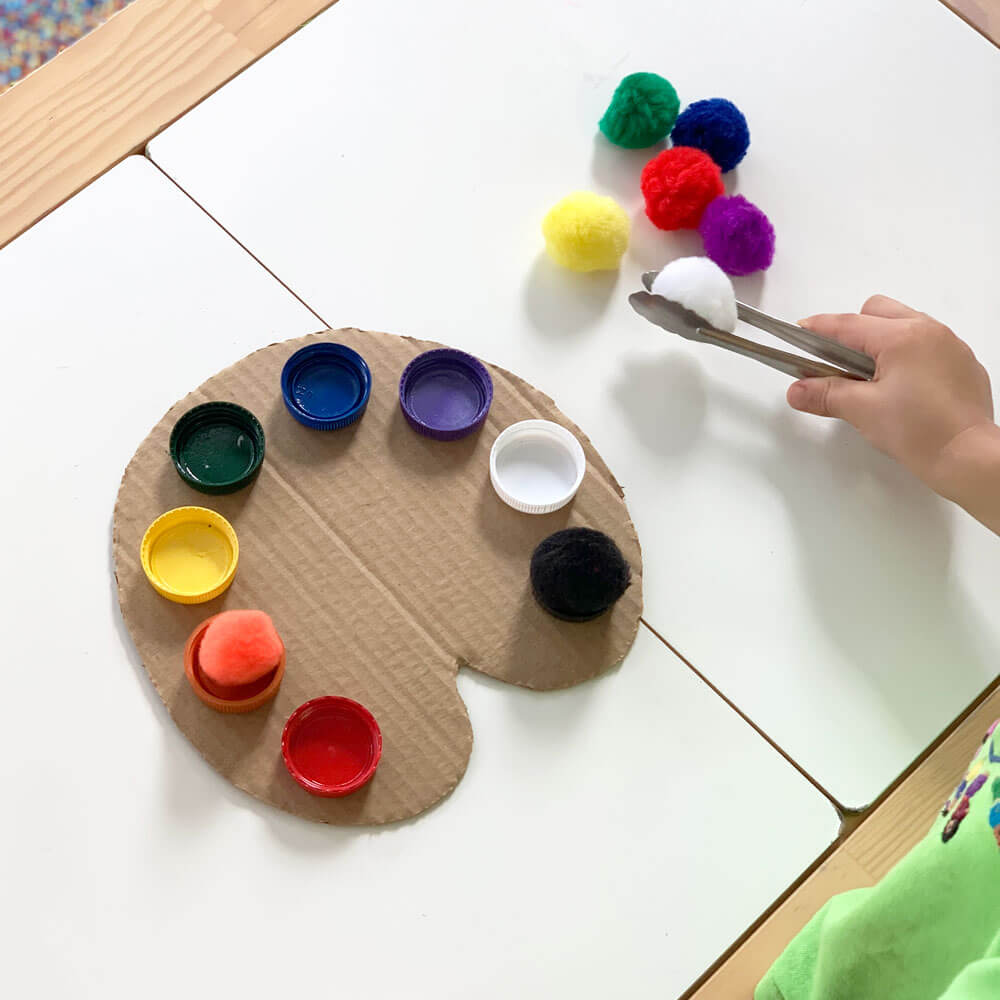 Creative Color Matching Activities for Preschoolers with Pom Poms