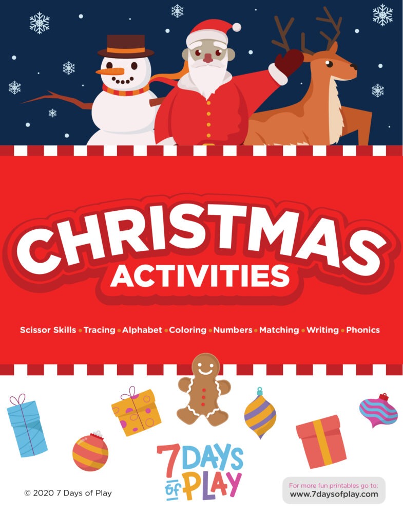 7 days of play christmas activities