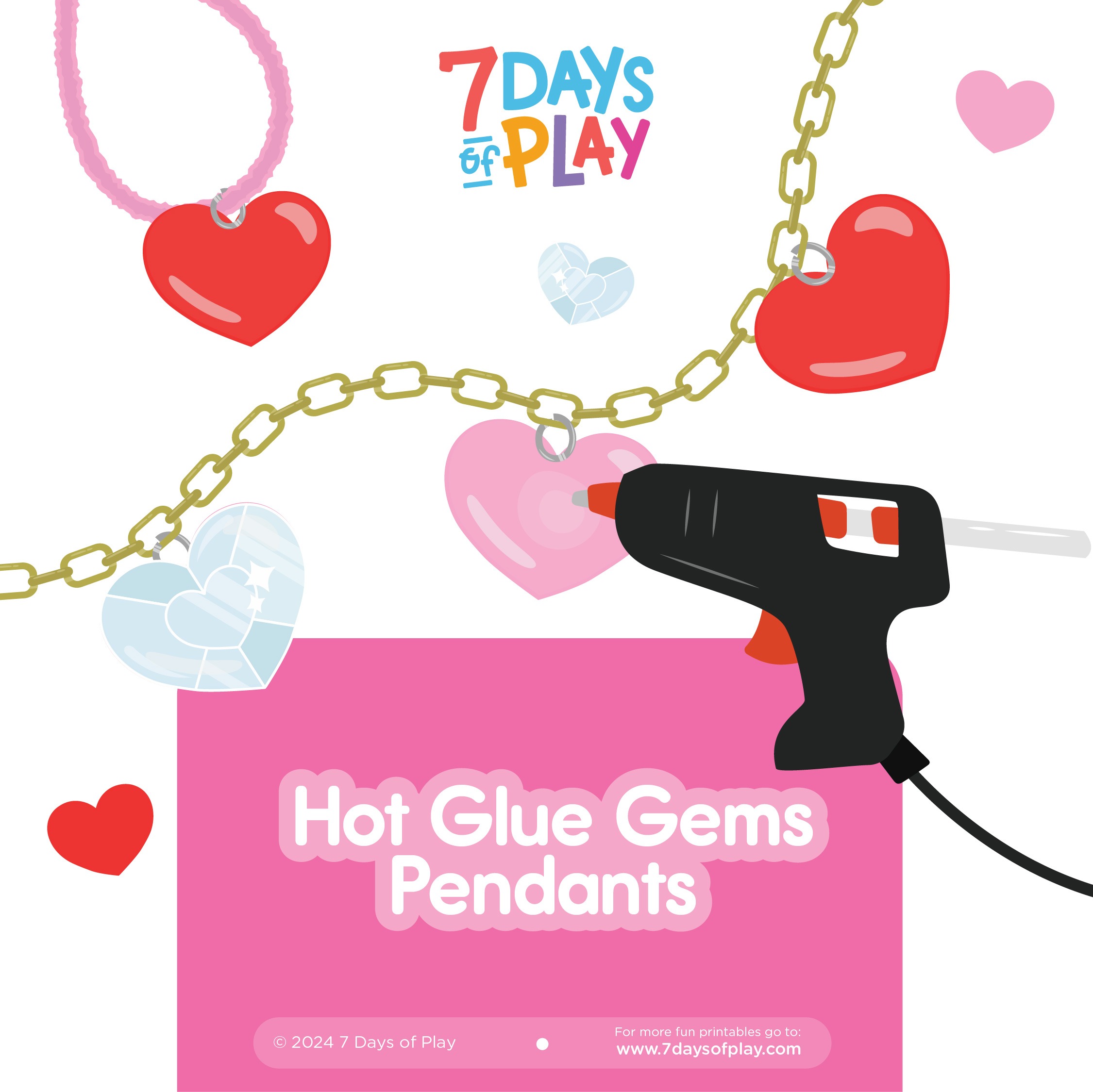 hot glue pendant printable make your own jewlery with hot glue