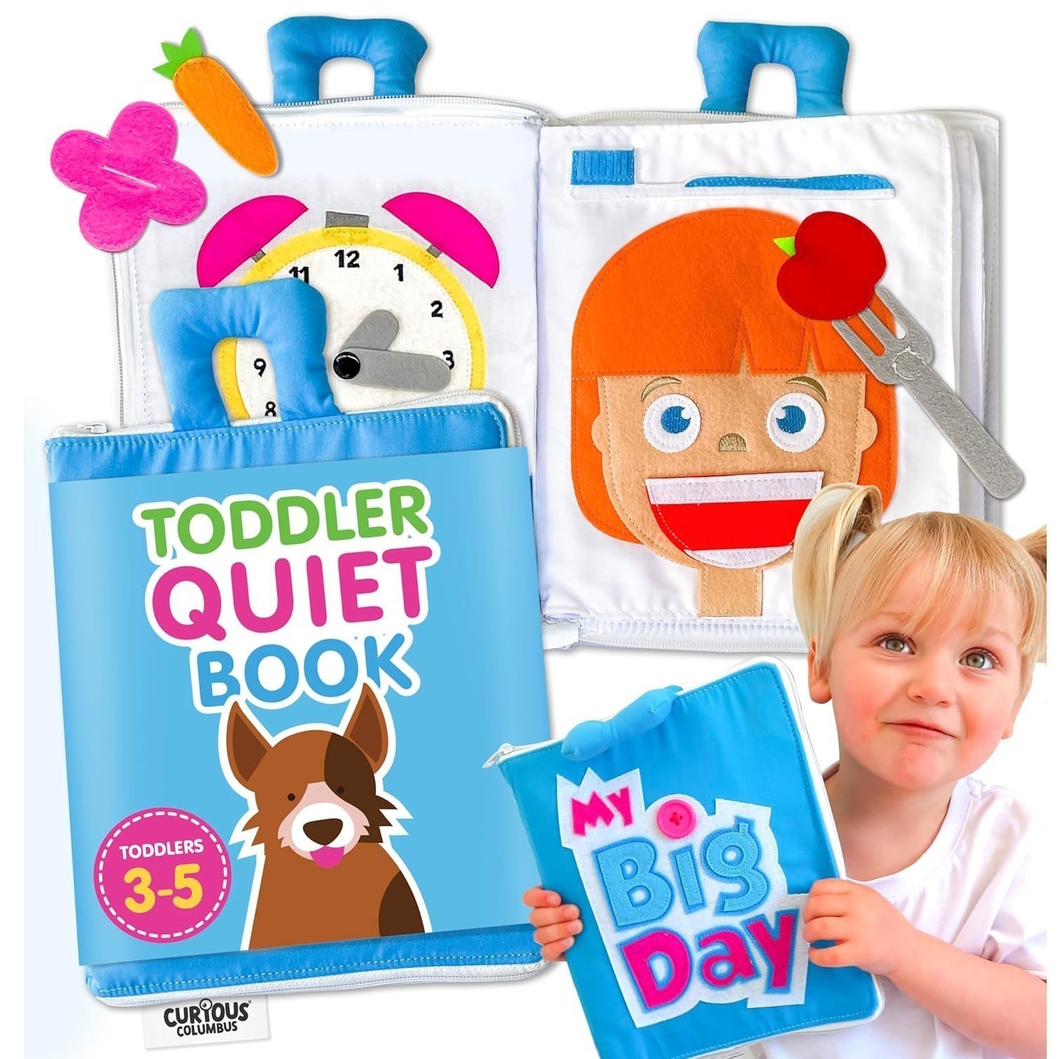 best learning toys interactive book quiet time book