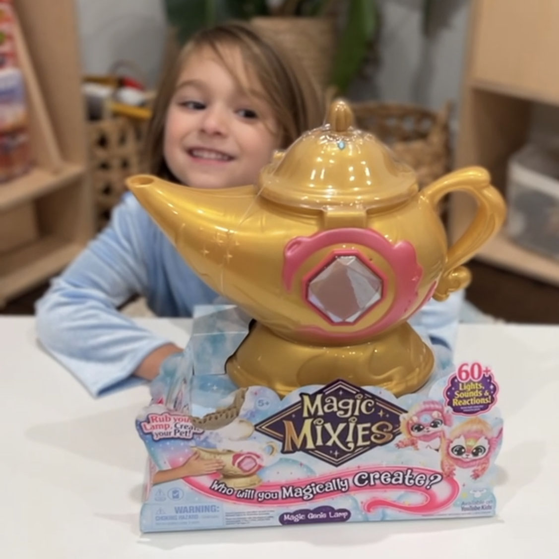 magic mixie toy genie bottle gold