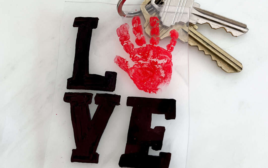 Handprint Craft for Valentine’s Day