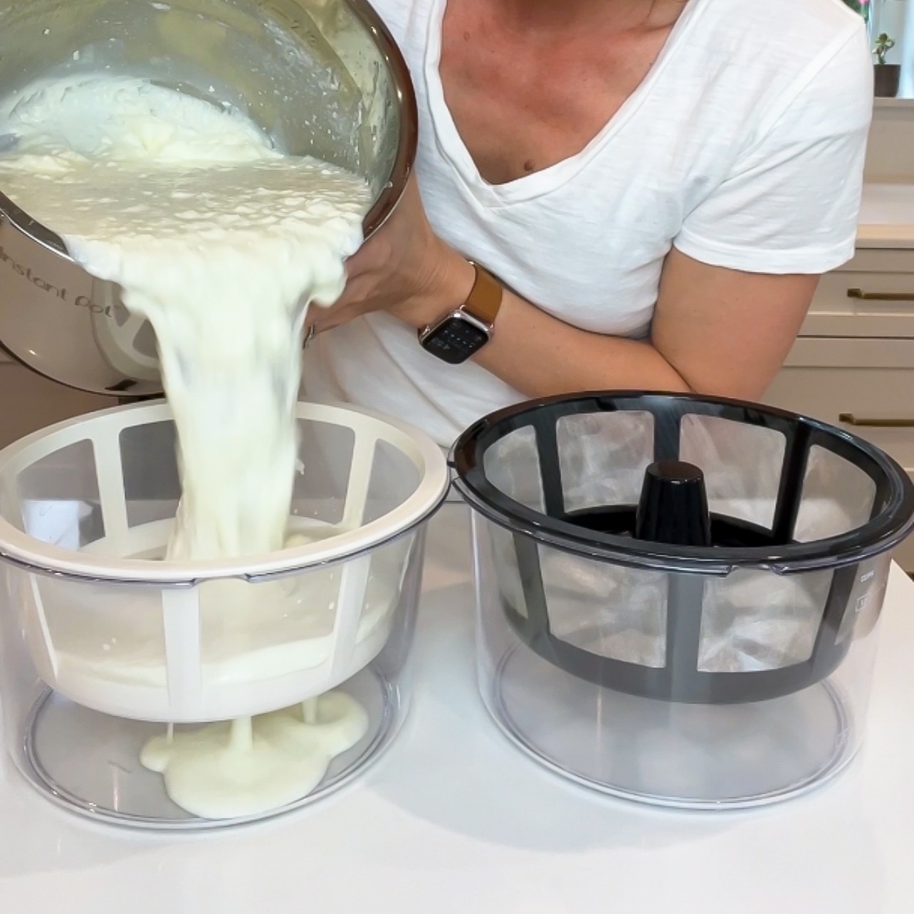 how to make greek yogurt at home yogurt strainer