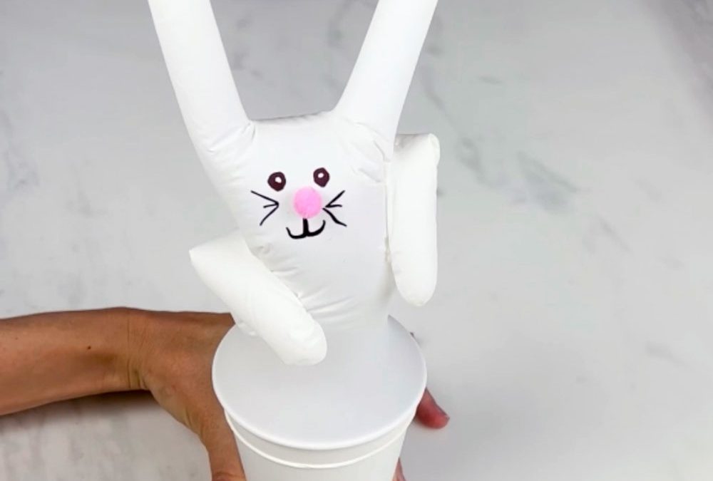 Easter Activity Idea – How to Turn a Glove into a Bunny