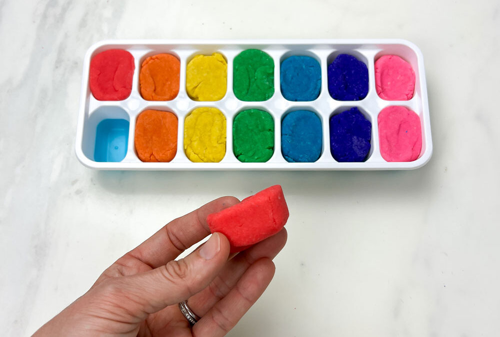 Play Dough Storage – How to Keep Perfect Portions in Ice Trays