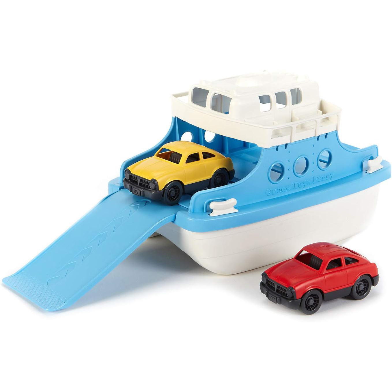 ferry boat car toy bath