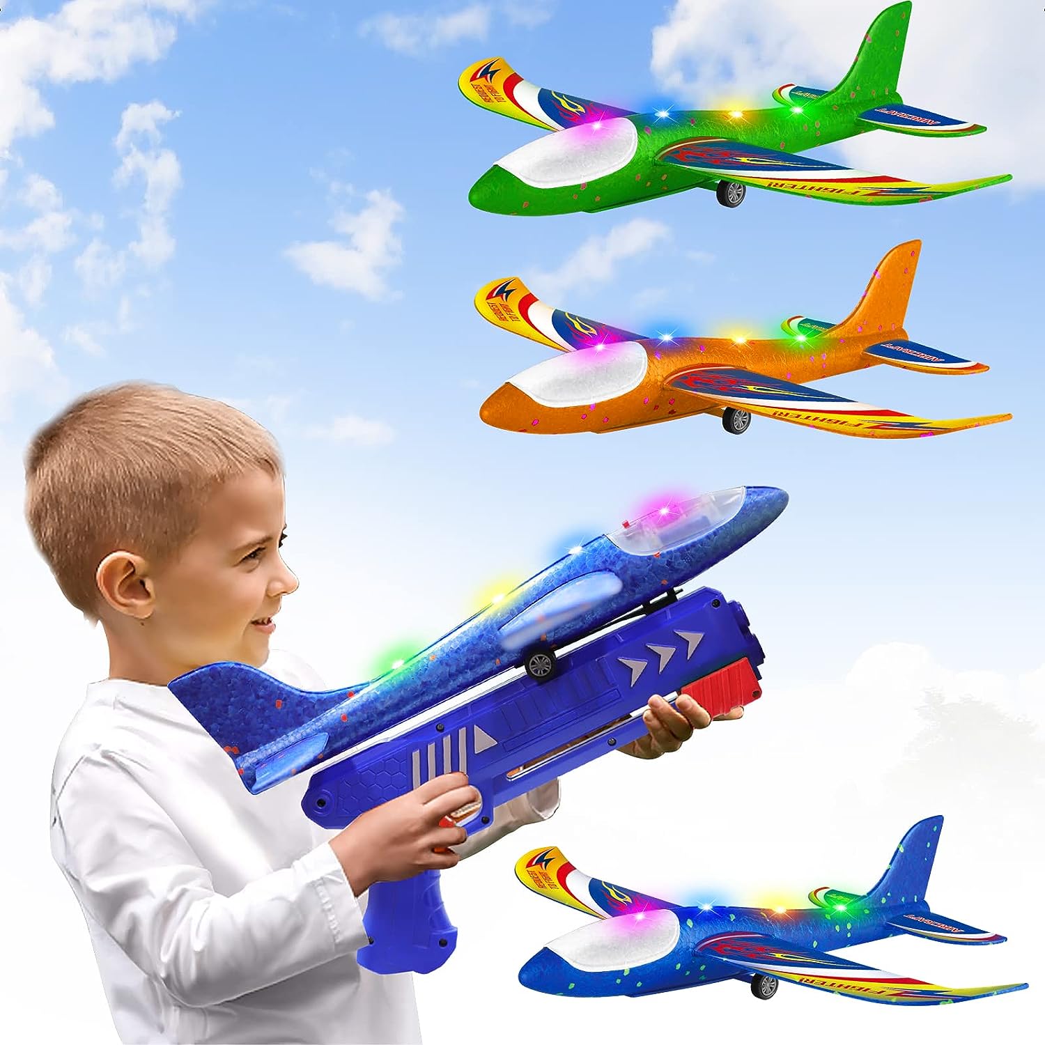 plane launcher outdoor toy
