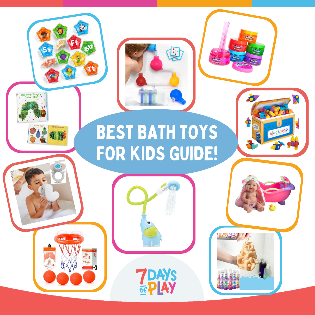 best bath toys for kids guide by 7 days of play