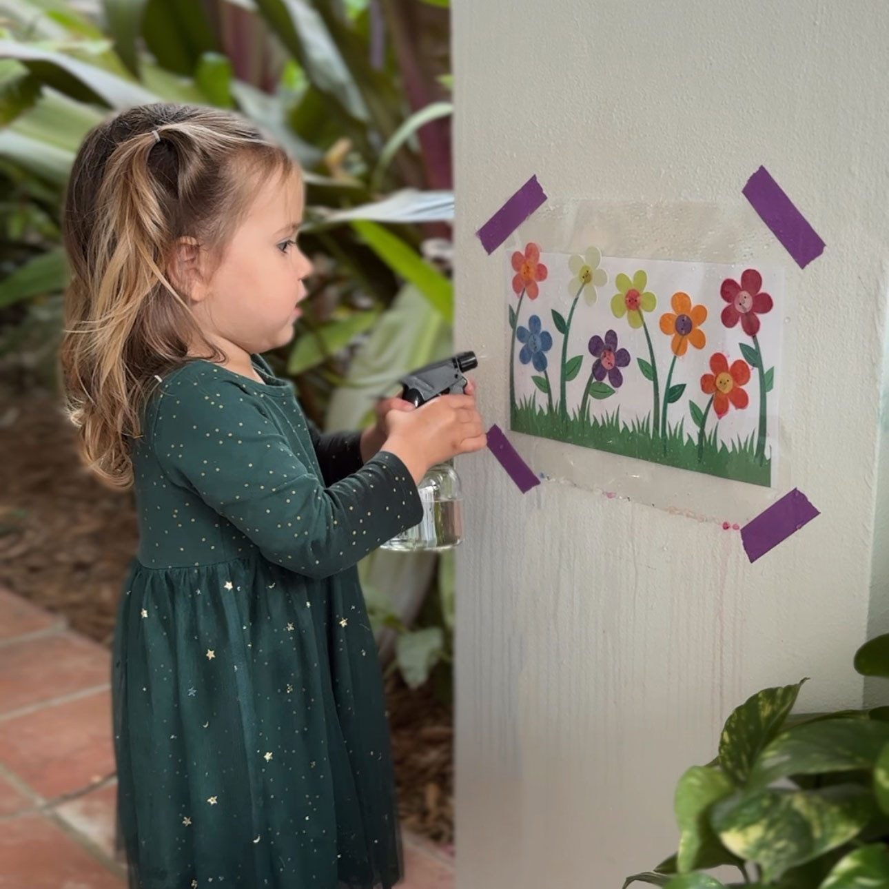 Flower Activity for Preschoolers with Free Printable!