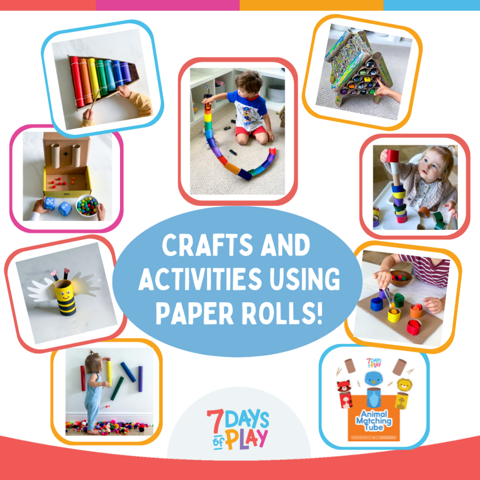 Crafts Using Toilet Paper Rolls That Kids Will Love - 7 Days of Play