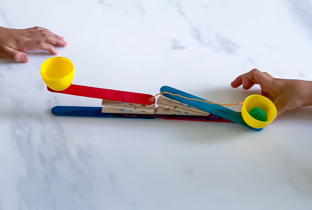 How to Make a Popsicle Stick Catapult Game
