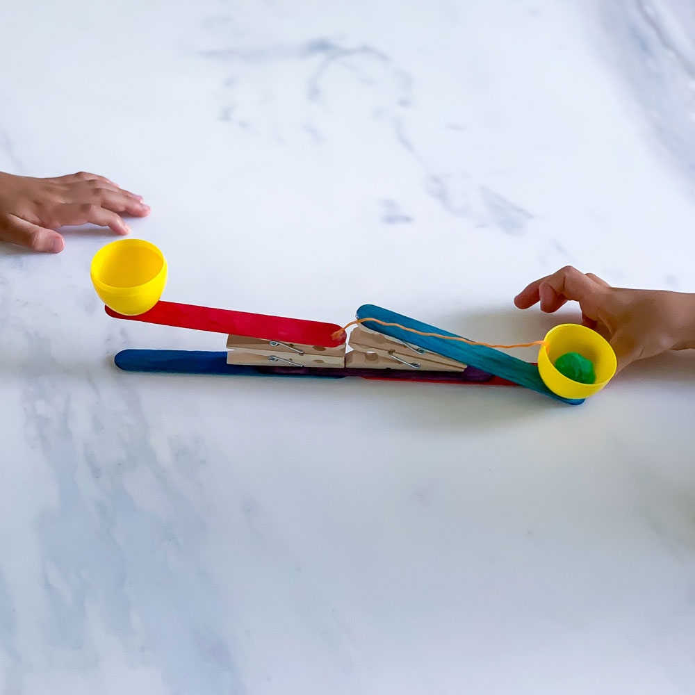 How to Make a Popsicle Stick Catapult Game