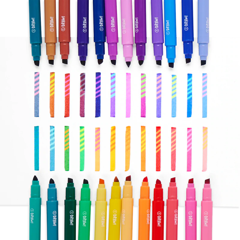 cool art supplies color changing markers