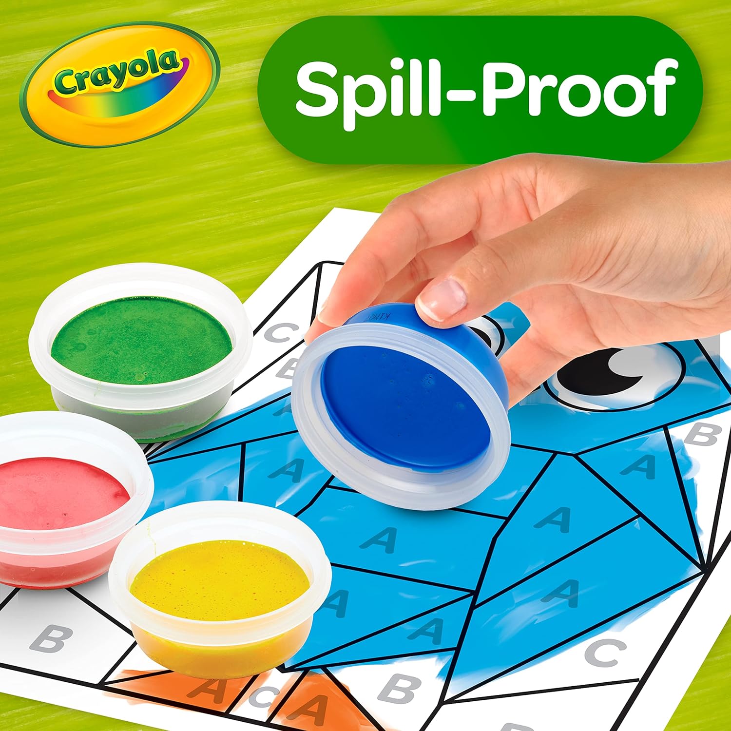 spill proof tempera paint crayola