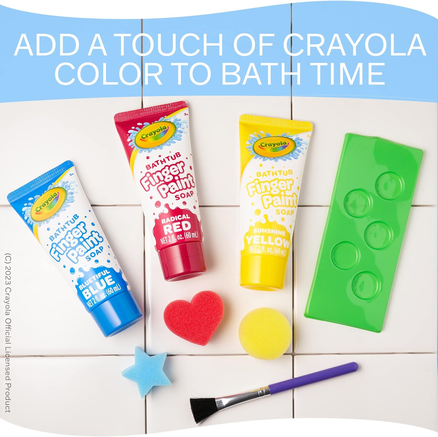 paint in the bath easy clean up set
