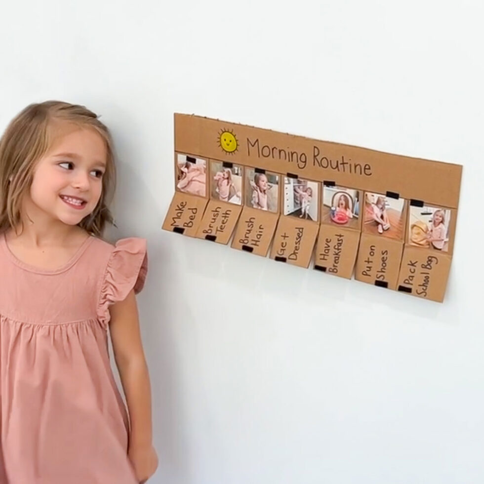 How to Make a Kid-Friendly Morning Routine Chart - 7 Days of Play