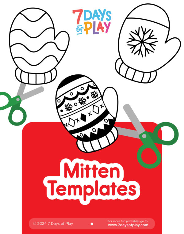 Mitten Templates - Free Printable