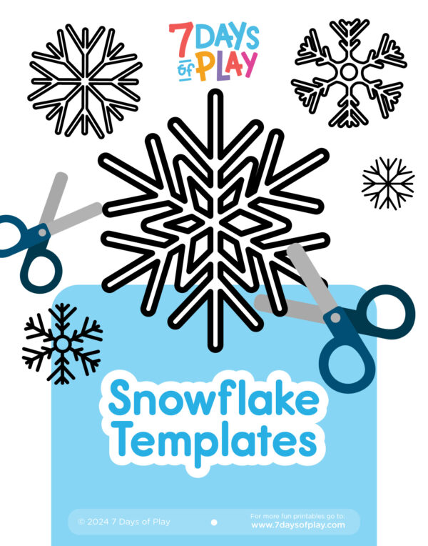 Snowflake Templates - Free Printable